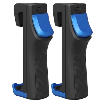 

Black Blue Spider II Mobile Gamepad Gaming Handle Game Bracket Trigger Hand-Held Controller for Android / Ios 32 Clicks Per Seco