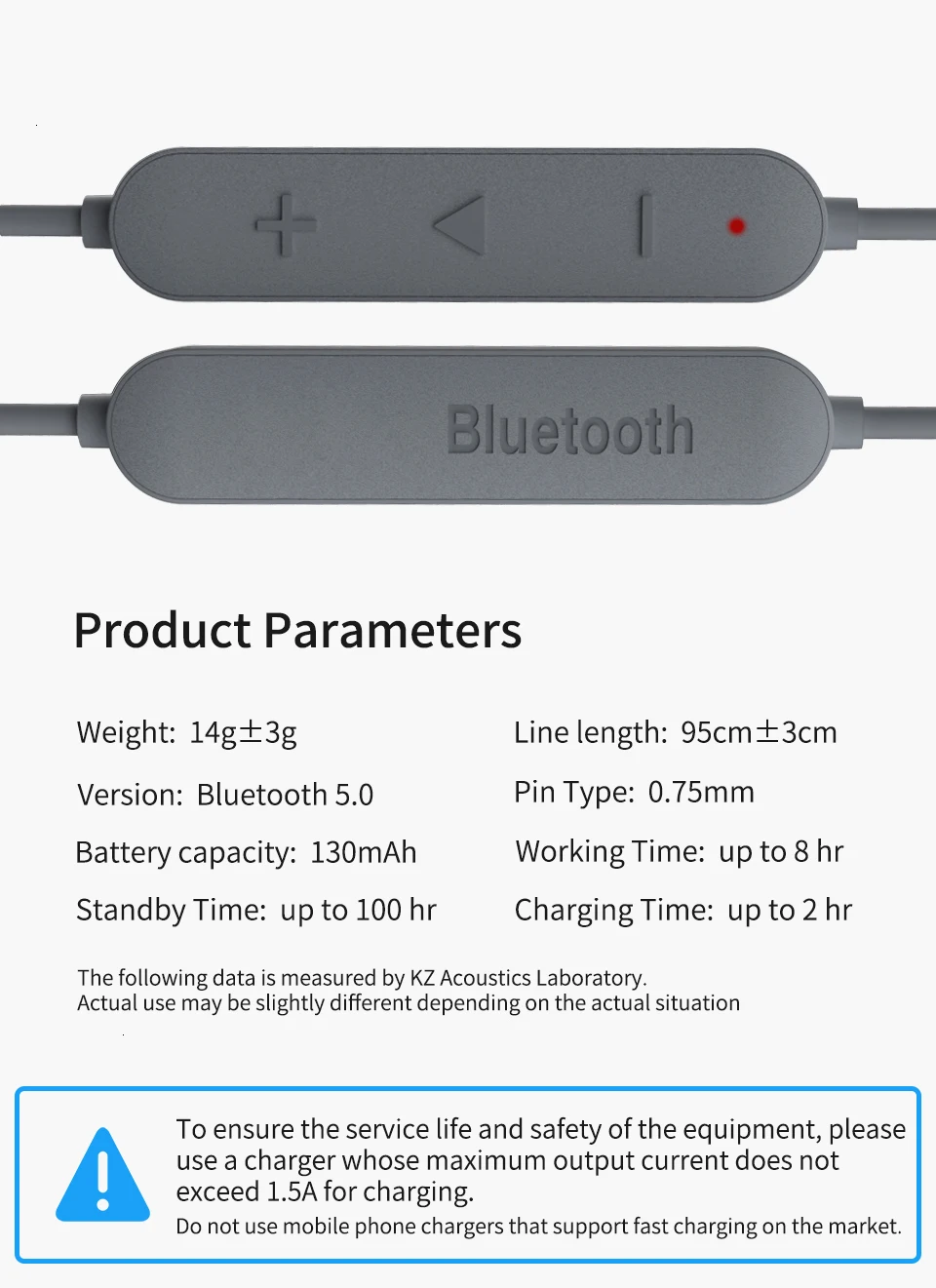 AK KZ беспроводной Bluetooth кабель 5,0 APTX HD обновленный провод модуля с 2PIN для KZ ZS10 Pro/ZST/AS06/AS10/AS16/ZSN PRO ZSX C10 V90