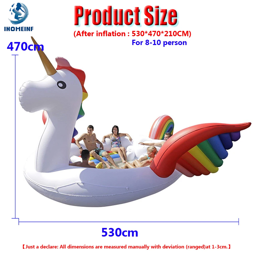 530cm Giant Inflatable Unicorn Float Giant Flamingo Float Air 