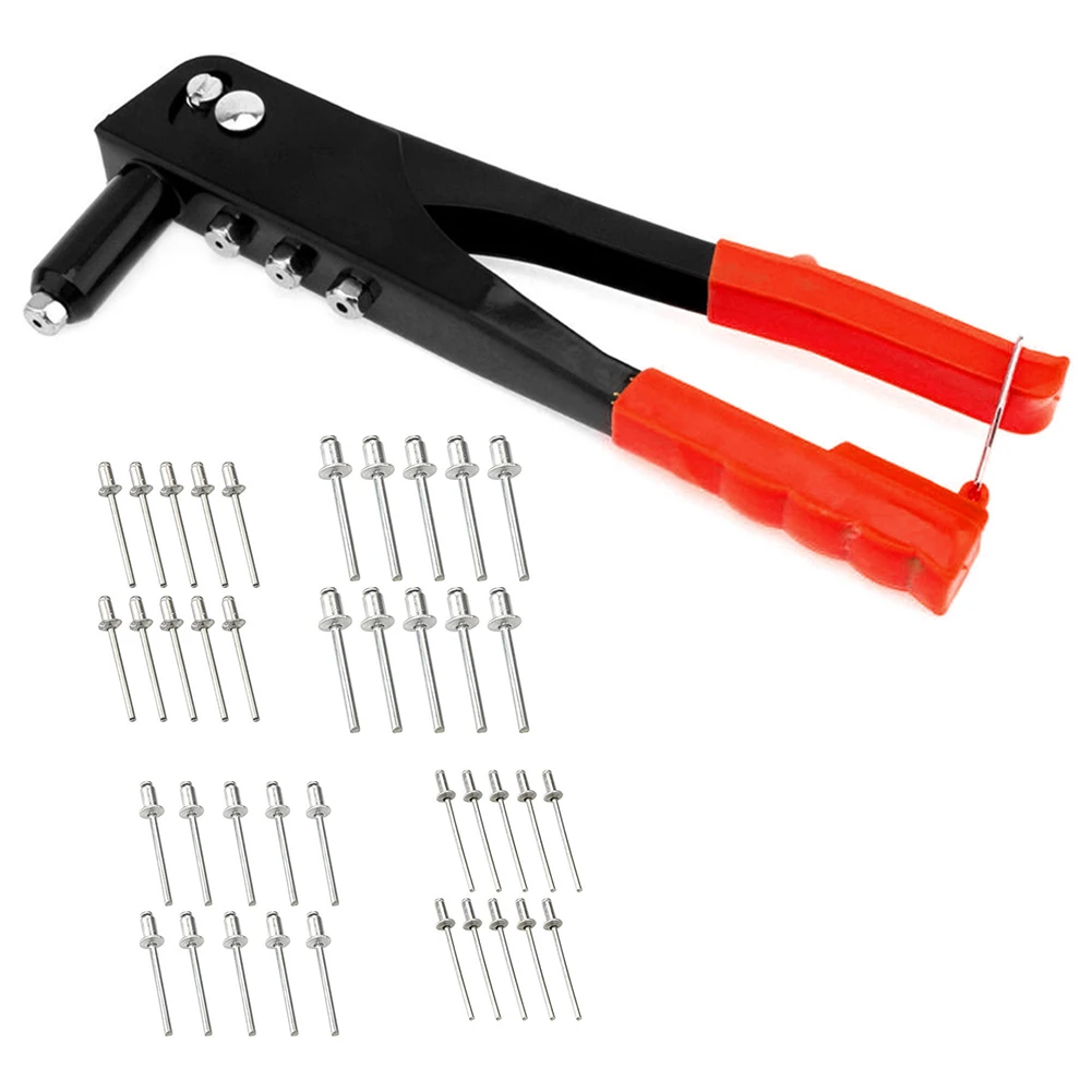

With Rivets Pull Cap Manual Accessories Household Hand Riveter Set Heavy Duty Repair Tool Professional Alloy Steel