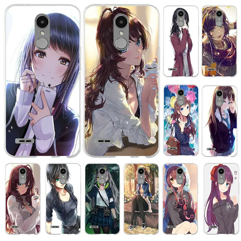 Мягкие чехлы для телефона из термополиуретана LG G2 G3 Mini G4 Stylus G5 G6 G7 ThinQ K4 K7 K8 K10 2017 2018
