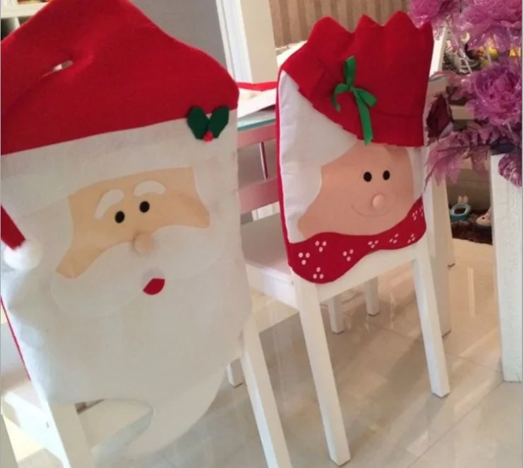 Лидер продаж, Рождественский Чехол для стула «Рождество» Лидер продаж Чехол для стула «Рождество» поставки Украшение Стола Подарок