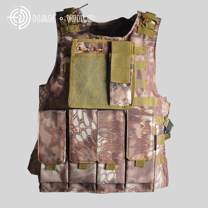 Хан дикий страйкбол, милитари, охота жилеты Тактический Жилет Molle боевой штурмовой плиты Перевозчик тактический жилет 6 цветов Одежда для улицы