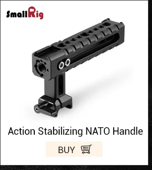 SmallRig NATO Rail с ARRI установочным винтом 48 мм длинные быстросъемные рельсы Nato для натовского зажима/ручки Nato/крепление EVF-2521