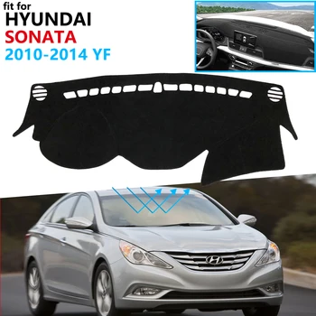 

Dashboard Cover Protective Pad for Hyundai Sonata 2010 2011 2012 2013 2014 YF Car Accessories Dash Board Sunshade Anti-UV Carpet