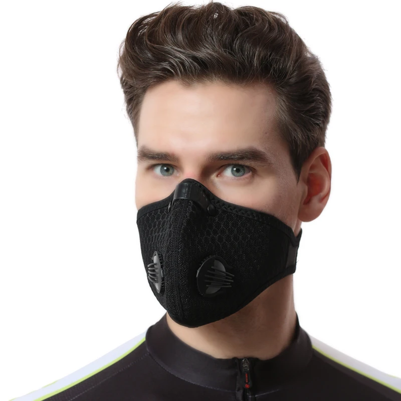 

10PC Face Mask Dust Mask Anti Pollution Masks PM2.5 N95 Activated Carbon Filter Insert Can Be Washed Reusable Mouth Masks