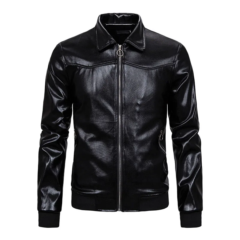 Mcikkny Fashion Men Shinny Gold Jackets Coats Streetwear Casual Nightclub Jackets Outwear For Male Size S-XXL  (6)