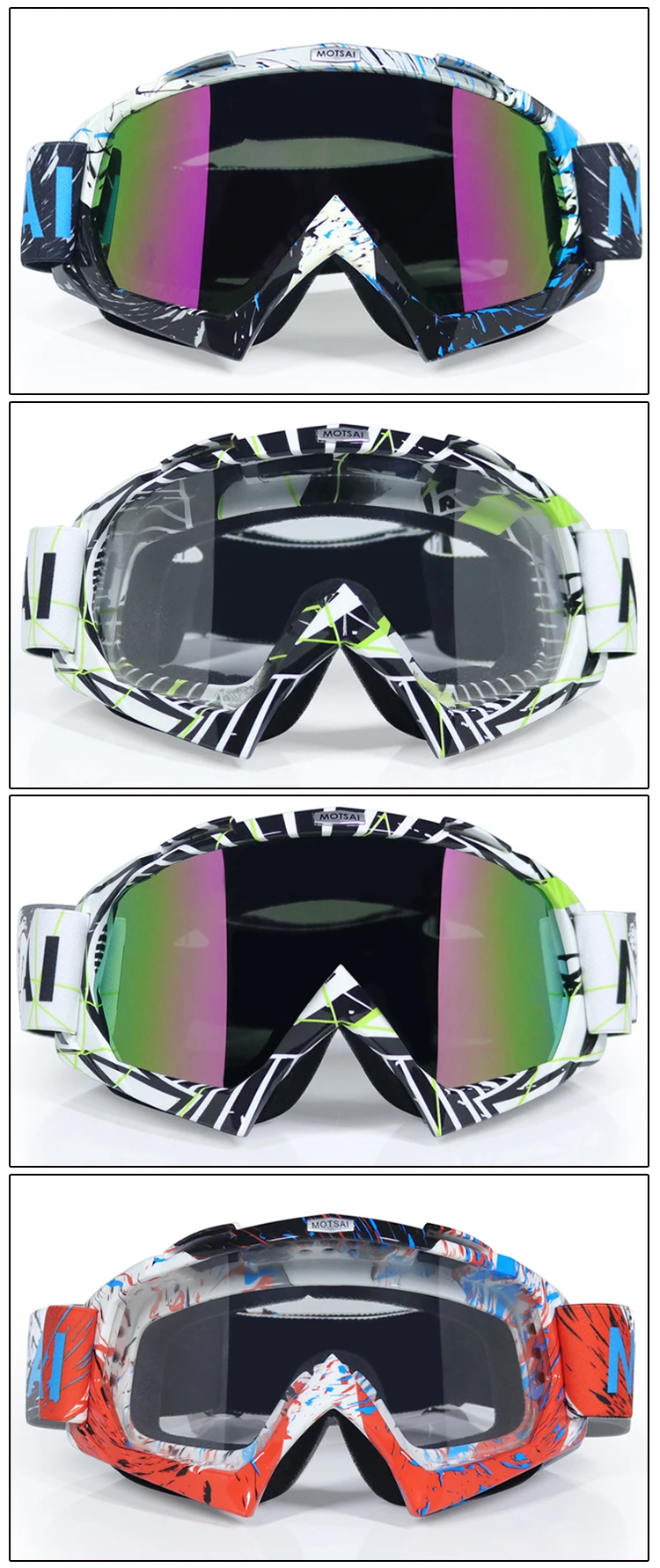 Очки для мотокросса Oculos Велоспорт MX внедорожный шлем лыжные спортивные очки для мотоцикла очки гонщика