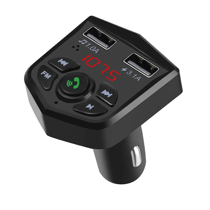 803E 3.1A автомобильный fm-передатчик fm-адаптер портативный fm-передатчик Bluetooth гарнитура стерео музыка универсальный для приемника TF карта