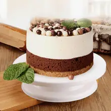 Мини Простой Круглый Вращающийся поворотный стол стенд глазурь инструмент украшения торта принадлежности торта инструменты