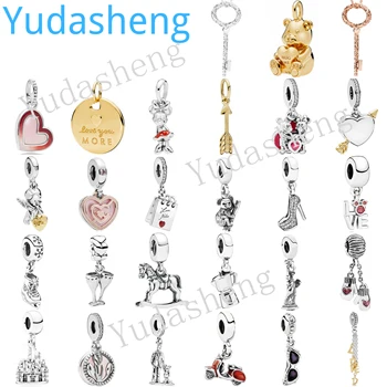 

Key Bear Valentine Cupid Arrow Koala High Heels Skates Wine Glass Teapot Gloves Castle Seed Motorcycle Sunglasses Pendant