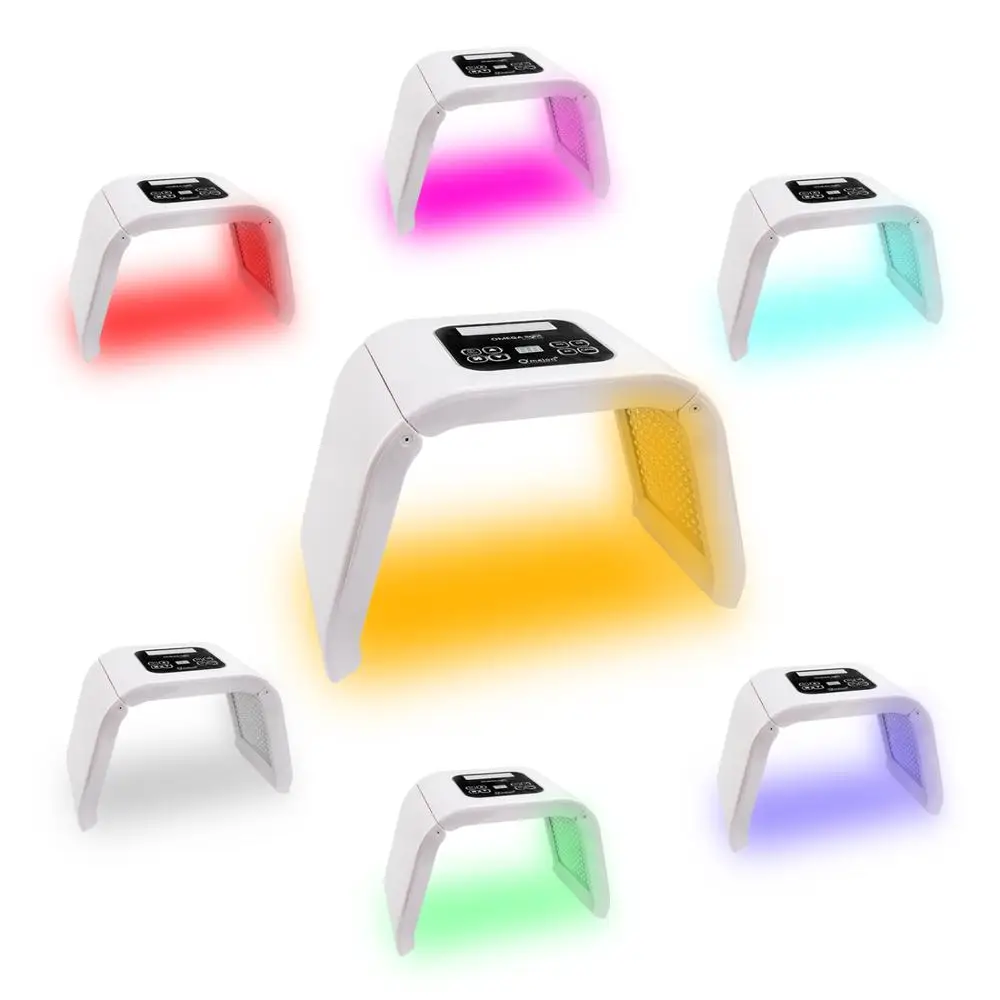  Professional 7 Colors PDF Led Mask Facial Light Therapy Skin Rejuvenation Device Spa Acne Remover A - 4000388781897