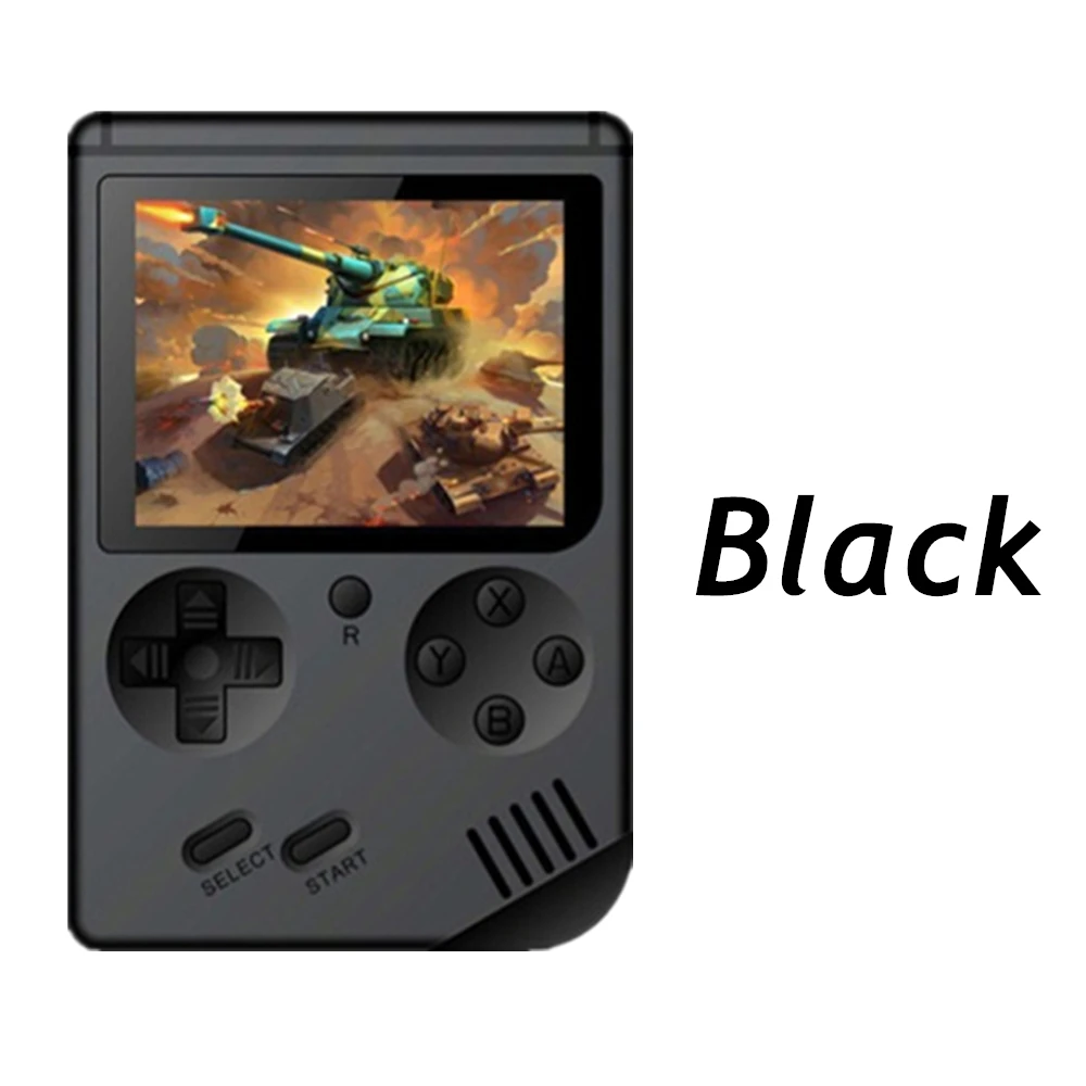 Video Game Console 8 Bit Retro Mini Pocket Handheld Game Player Built-in 500 Classic Games Best Gift for Child Nostalgic Player