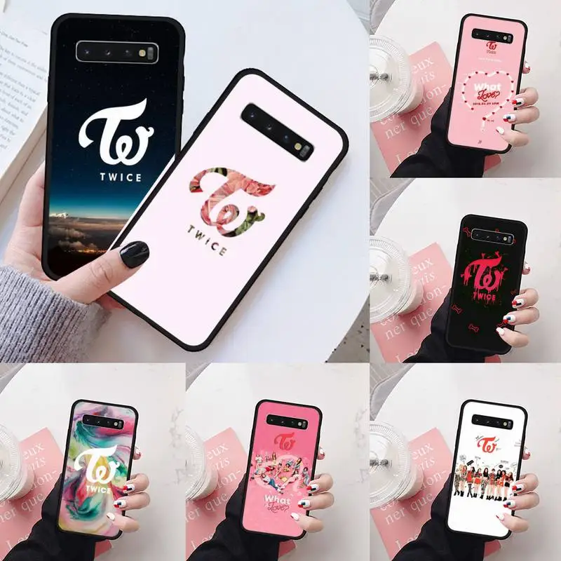 

Twice combination fashion Phone Case For Samsung Galaxy S5 S6 S7 S8 S9 S10 S10e S20 edge plus lite