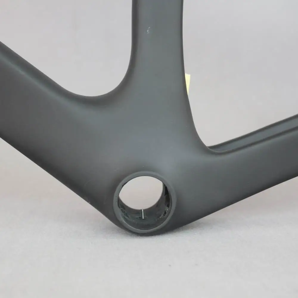 Excellent 2019 new Aero design Ultralight  carbon road bike frame carbon fibre racing bicycle frame700c  accept painting 1
