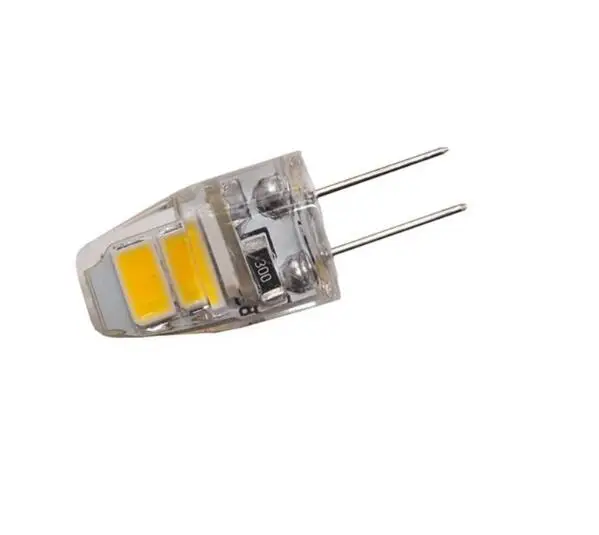 10 шт./лот G4 светодиодный DC6V силиконовая лампа лампочка для инструмента G4 6V светодиодный микроскоп Светильник лампы мини-лампа