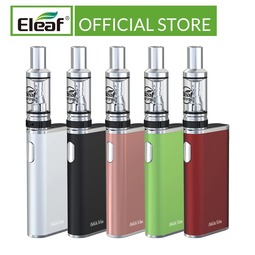 Склад оригинальный Eleaf iStick отделка с GSTurbo комплект 1800 мАч батарея и 1,8 мл E-liquid танк электронная сигарета