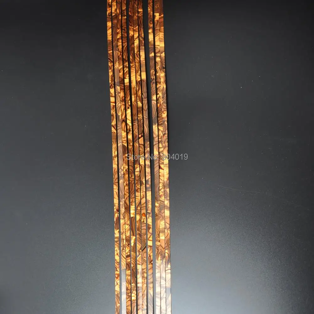 10 шт. лютье Purfling Binding Marquetry инкрустация гитара строитель целлюлоидная полоса 5 мм x