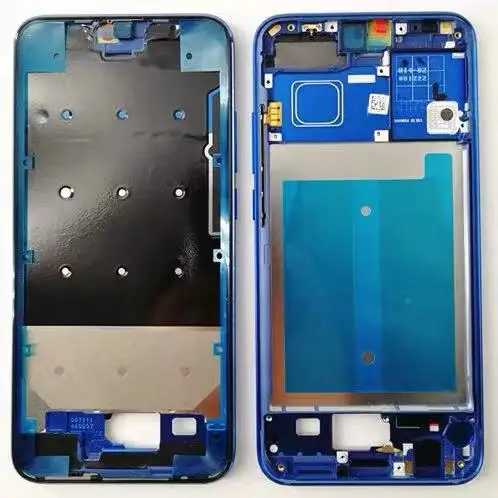 

Original Front Frame For 5.84" Huawei Honor 10 Axisinternational Front Frame Middle Frame Bezel Housing With Power Side Buttons