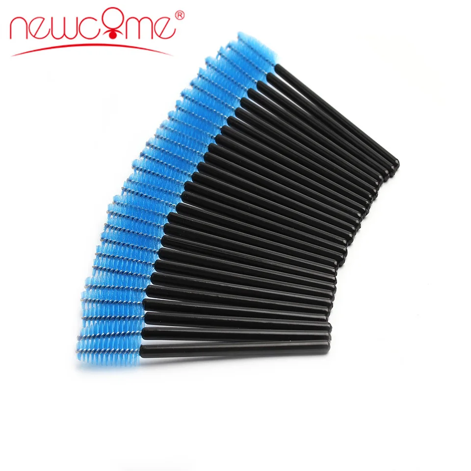 50 шт. одноразовые аппликаторы для нанесения туши макияжа|eyebrow eyelash brush|brush makeupbrushes make |