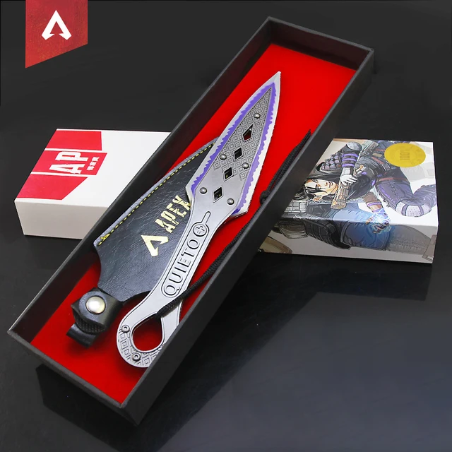 Apex Legends wraith heirloom Kunai dagger Alloy keychain Sword kanata Game Weapon Model Weapon heirloom toys for children gift 3