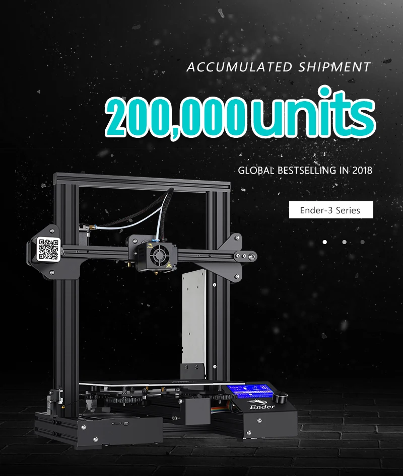 Высокоскоростная сборка принтера-пластина питания-Сбой-печать Printe 3D Ender-3 Cmagnet Well-power-Creality Mean