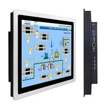

10" 12 15 17 Inch industrial mini computer adopts IP65 waterproof and dustproof capacitive touch embedded all-in-one PC