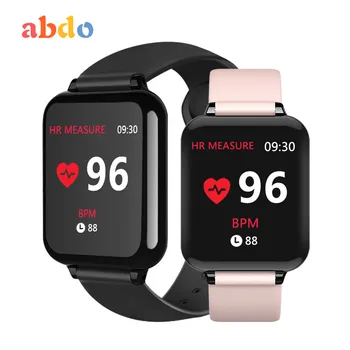 

B57 Smart Watch Men Women Waterproof Sports Health Smartwatch Heart Rate Monitor Blood Pressure Functions for Android Ios Pk Y68