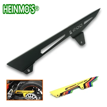 

Motorbike CNC Alloy Chain Protector Guard Cover Decoration For Kawasaki Z800 2013 2014 2015 Motorcycle Black Chain Cover