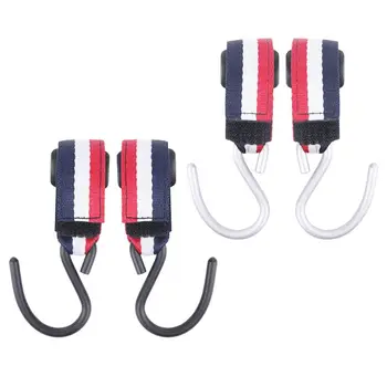 

2 Pcs/Set Baby Buggy Stroller Hooks Pushchair Carriage Bag Hanger Clip Organizer Pram Accessories