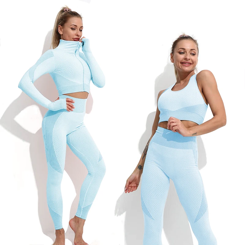 2 Yoga Set Workout Gym Clothing Fitness 