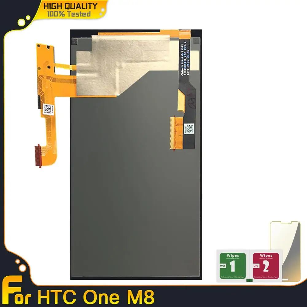 Новые LCDs для HTC ONE M8 ЖК дисплей сенсорный экран дигитайзер замена сборка Хорошее
