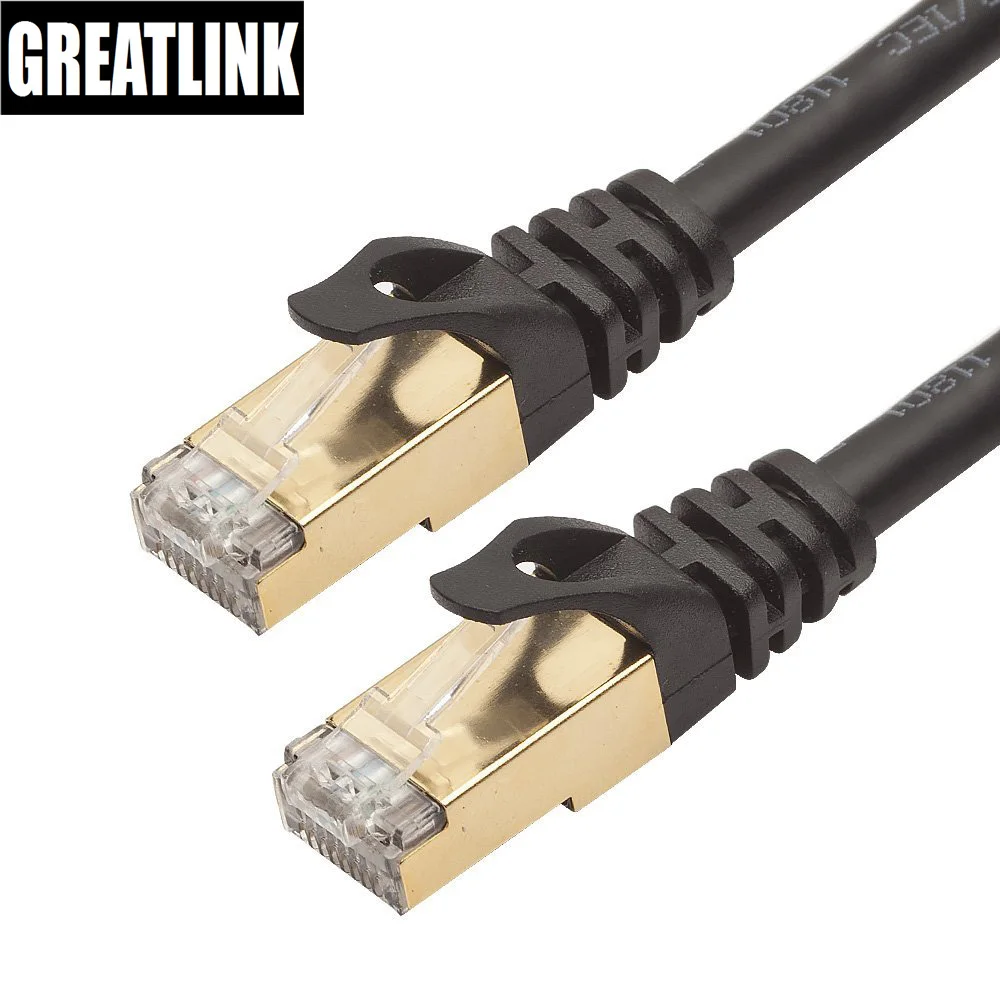 Кабель Ethernet GREATLINK Cat7 rj45 Соединительный SSTP Lan Cat 7 RJ 45 патч-корд 1 м/2 м/3 м/5 м/10 м для