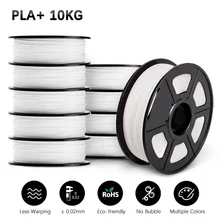 

GOHIGH 10 Rolls PLA PLUS 3D Printer Filament 10KG 1.75MM Printing Material for FDM 3D Printers Refills Wholesaleter