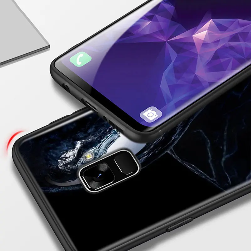 silicone cover with s pen Phone Case For Samsung A8 A9 Star A7 A9 A6 Plus 2018 A3 A5 2017 2016 A750 A6S A8S Marvel-venom- Black Soft Cover kawaii phone cases samsung