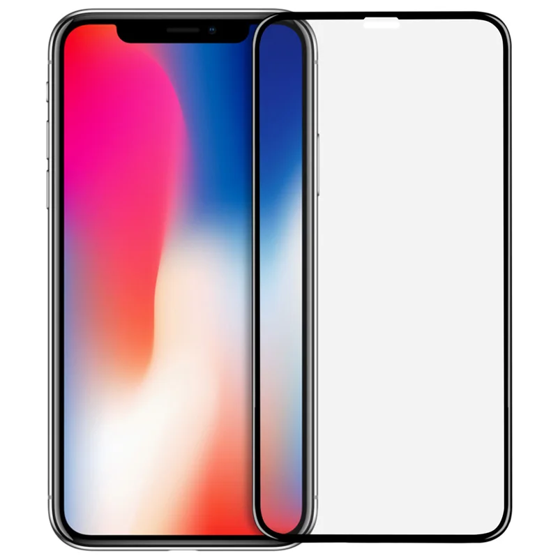MOMAX IOS phone XS закаленная пленка 3D изогнутая полноэкранная стеклянная пленка ios phone 10 HD полное покрытие защитная пленка из закаленного стекла