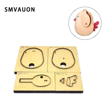 

New Cartoon Cutting Mold Wood Dies Leather Die Cutter DIY Chicken Coin Purse Credit Card Cutting Dies Multiple Various Pattern