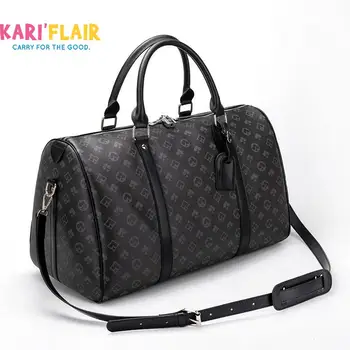 

Men Travel Bags Luxury PVC vintage Travel Totes for women Large Capacity Handbags shoulder bags Hand Luggage Travel Duffle Bags