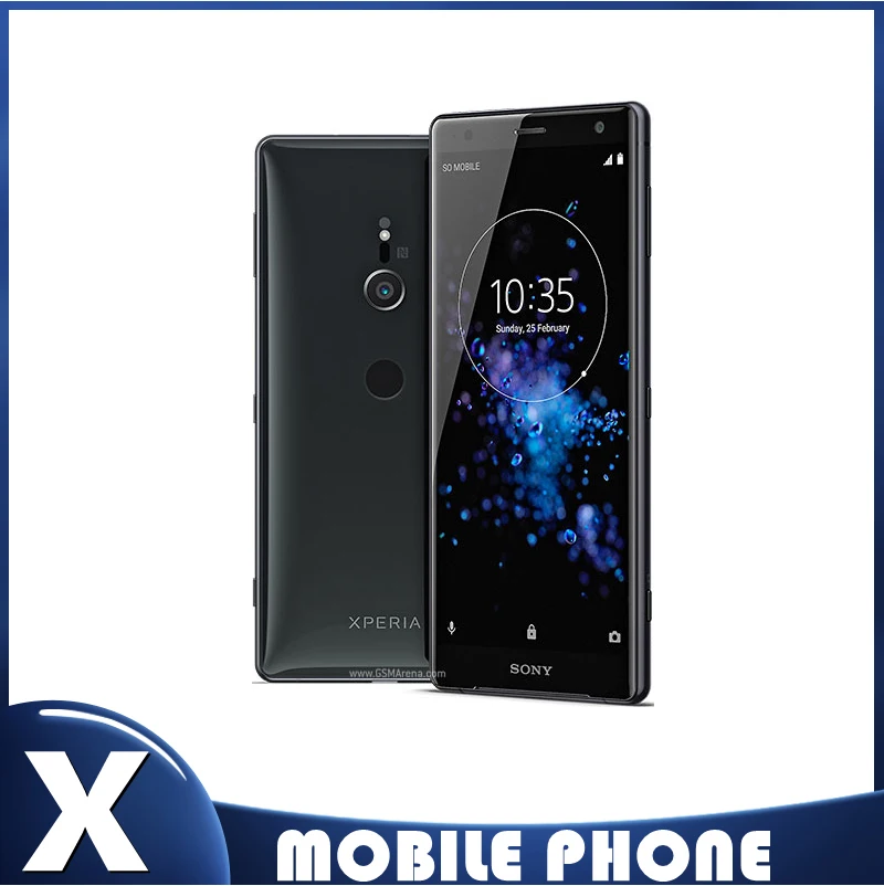 Восстановленный Оригинальный разблокированный телефон Sony Xperia XZ2 H8216 64 ГБ 4 Гб ОЗУ