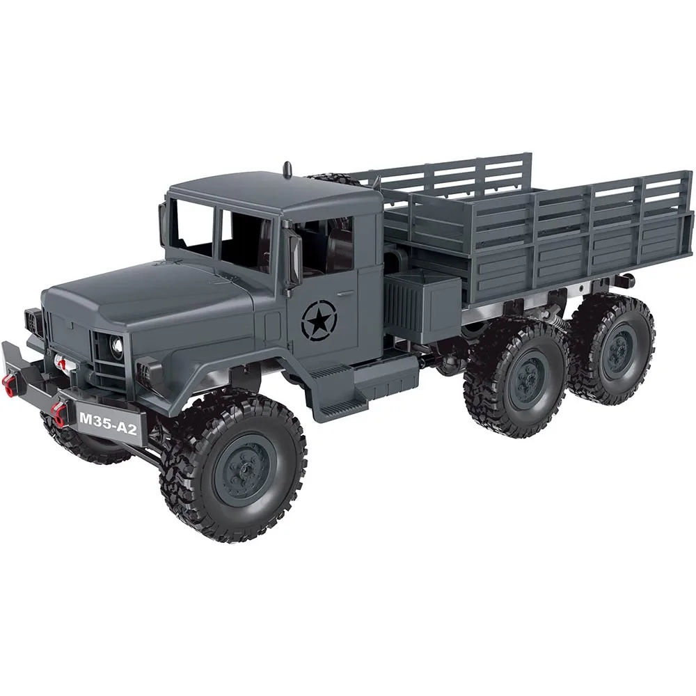 MN-77 1/16 военный грузовик 2,4G 6WD внедорожник RC грузовик высокоскоростной Электрический автомобиль светодиодный светильник игрушки для грузовых автомобилей RC для детей RTR