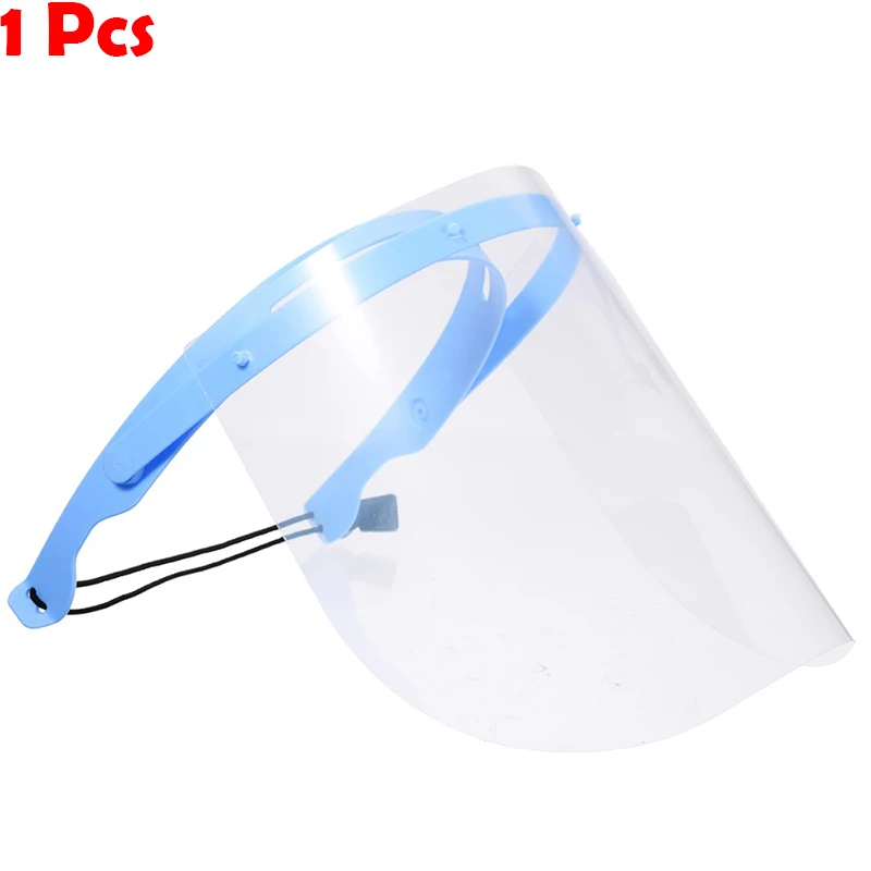 

Professional 1 Set Dental Dental Face Shield For Dentist Dental Protective Detachable 1 frame 10 visor films Anti-Fog Dustproof