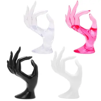 

Mannequin Ok Hand Finger Glove Ring Bracelet Bangle Jewelry Display Stand Holder