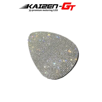 

1PC Silver Car Instrument Panel Air Conditioner Outlet Decorative Artificial Diamond Cover Sticker For Mini Cooper F55 F56