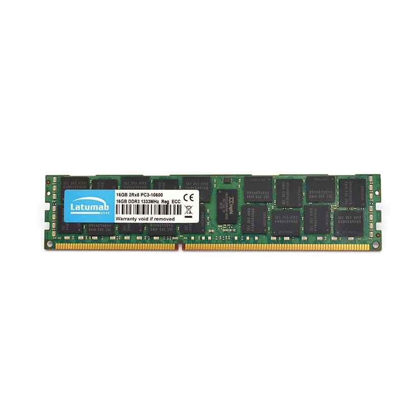 Серверная память Latumab 16 ГБ 32 DDR3 1333 МГц PC3 10600 REG ECC модуль оперативной памяти для ПК 1