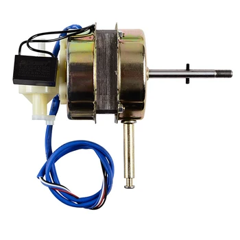 

220V Double Ball Bearing Electric Fan Motors 18mm Thick With Copper Line For Air Conditioning Fan/Cold Fan