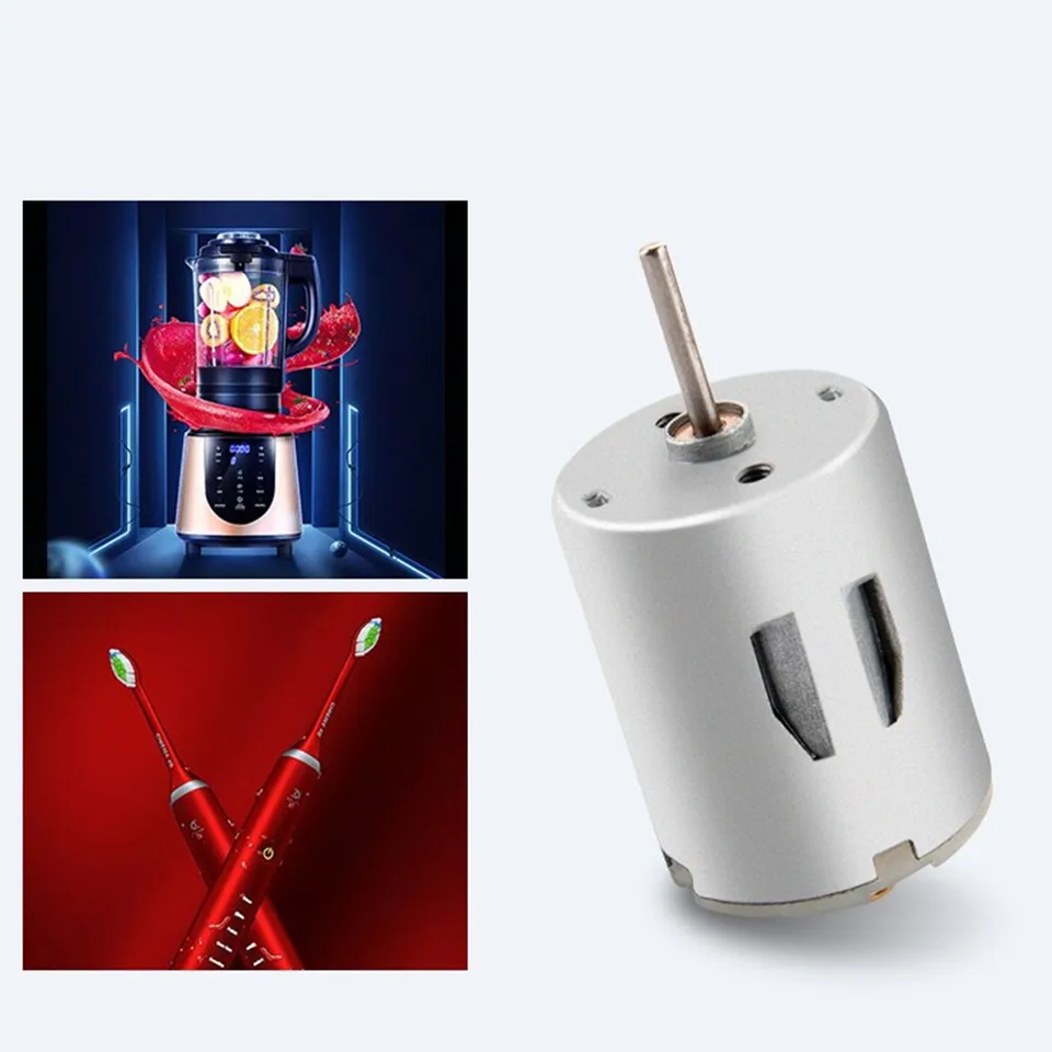 4-Pack DC 280SA Mini Motors - High Speed 12,000 RPM (3-12V) For DIY RC Toys & Projects - View #5
