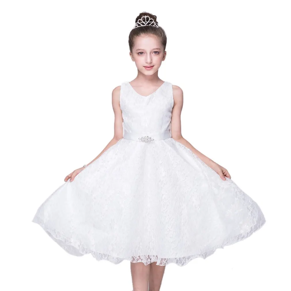 

Lace Dress Sweetheart Princess Evening Dress Party Dress Children'S Skirt Europe And America Birthday Gift