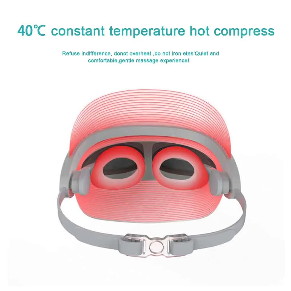 USB Charging Tightening Light Therapy Vibration Skin Rejuvenation Eye Portable LED Facial Mask Travel Spa Wrinkle 1 USB Charging Tightening Light Therapy Vibration Skin Rejuvenation Eye Portable LED Facial Mask Travel Spa Wrinkle 2