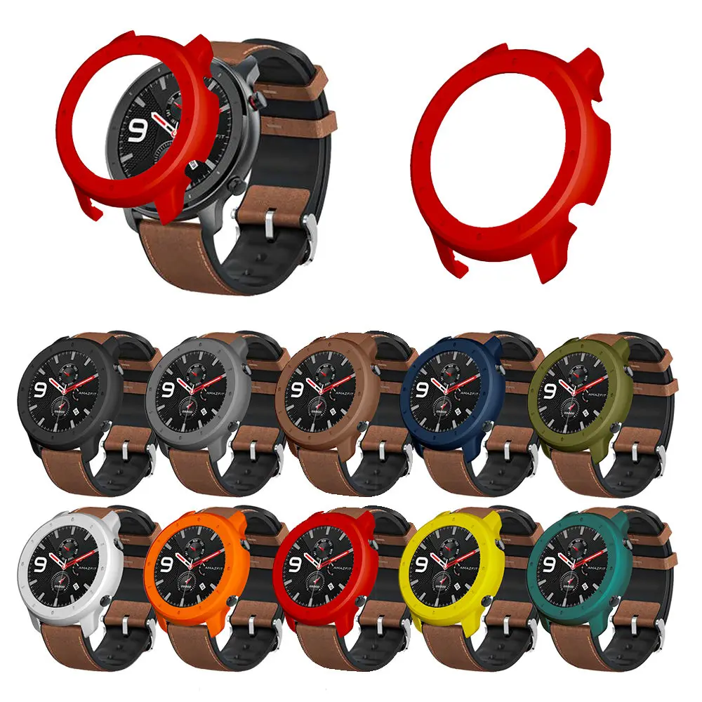 

Fashion Hard PC Protective Case For Xiaomi Huami AMAZFIT GTR 47MM 42MM Smart Watch Cover Cases Accessory Shell For AMAZFIT GTR