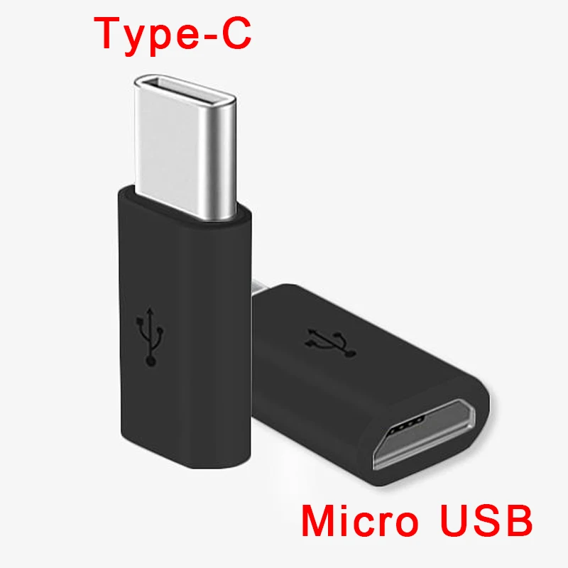 Micro USB штекер type-C Женский конвертер OTG передача данных Зарядка Micro USB адаптер разветвитель для huawei Xiaomi Redmi samsung - Цвет: type c to micro usb